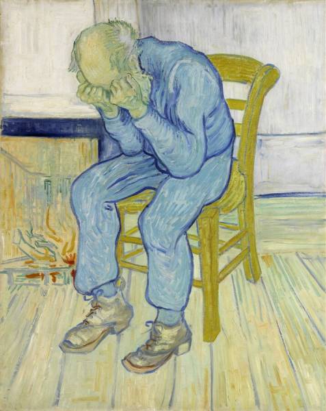 Mental Health van gogh: Vincent van Gogh, Sorrowing Old Man