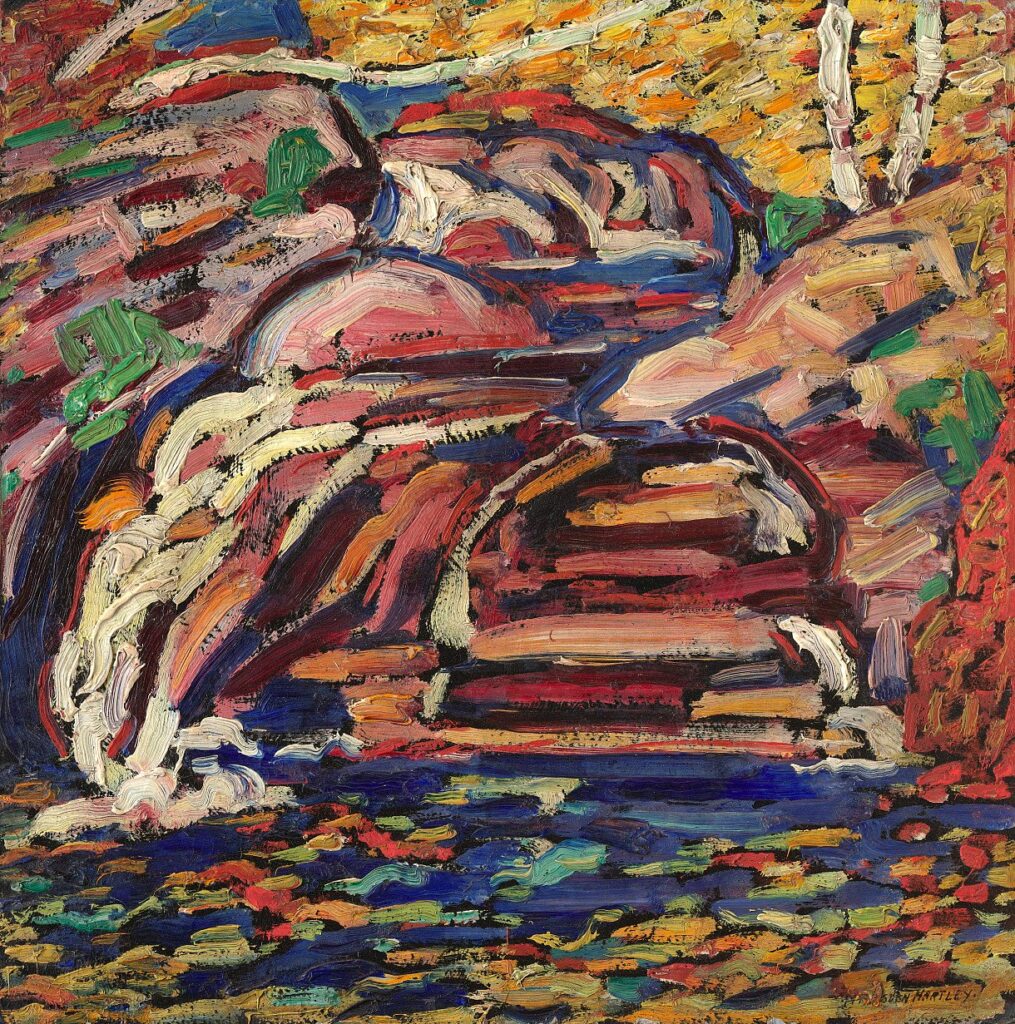 Marsden Hartley: Marsden Hartley, Untitled (Maine Landscape), 1910, The Metropolitan Museum of Art, New York, USA.

