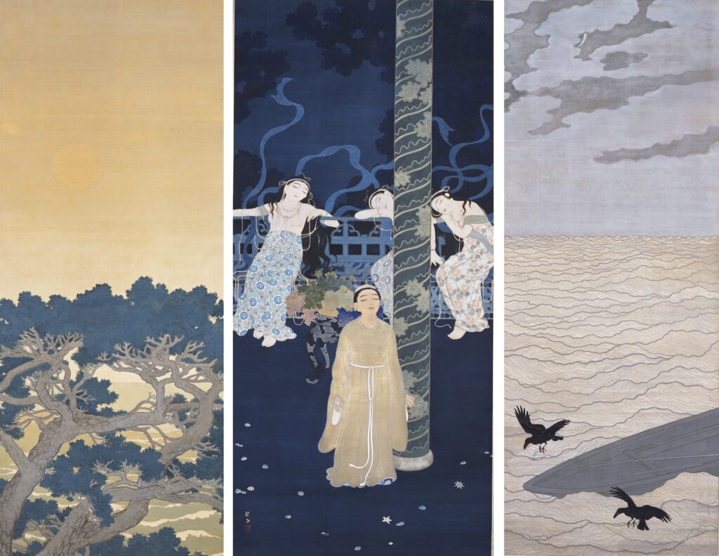 Fukuda Art Museum: Kikuchi Keigetsu, Urashima, 1915, Fukuda Art Museum, Kyoto, Japan.
