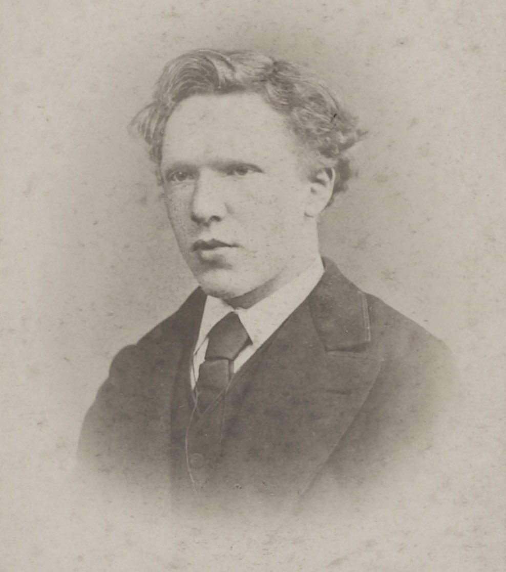 Vincent van Gogh at age 19.
