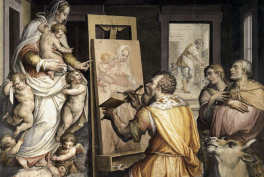 Giorgio Vasari, St Luke Painting the Virgin