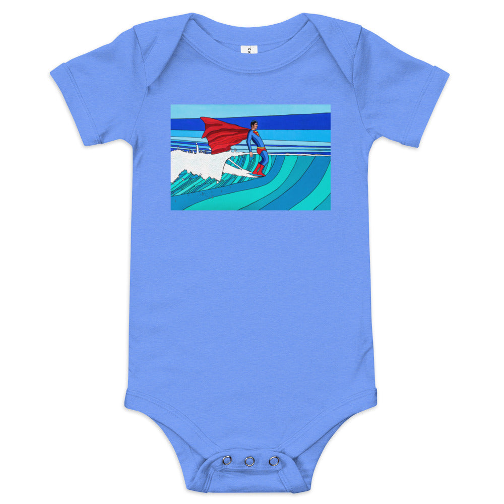 Faster Than a Speeding Bullet - Baby short sleeve one piece