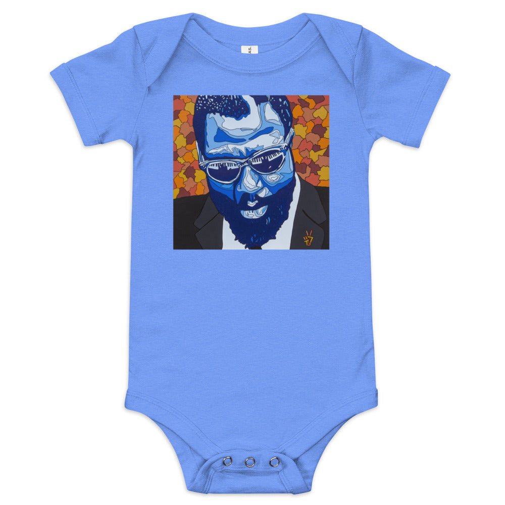 Blue Monk - Baby short sleeve one piece