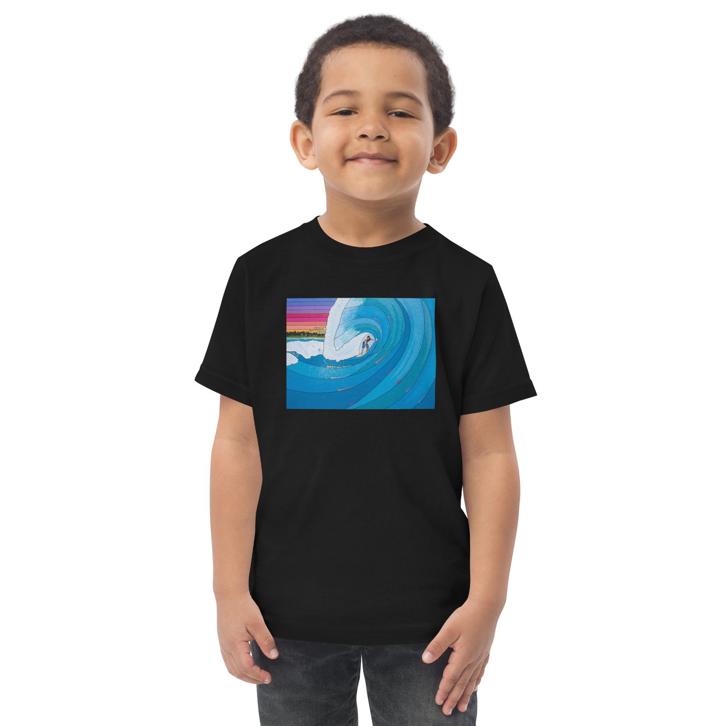 Big Wave Surfer - Toddler jersey t-shirt