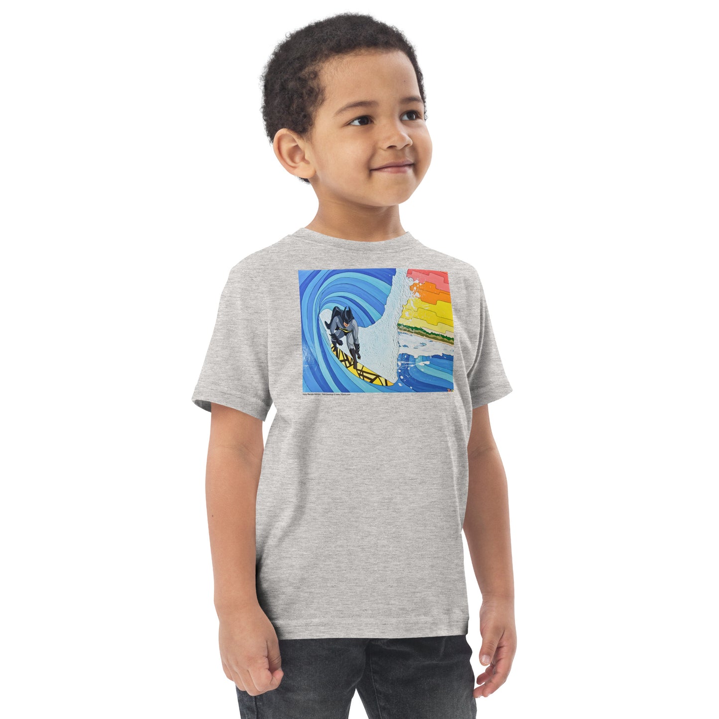 Holy Barrels Batman - Toddler jersey t-shirt