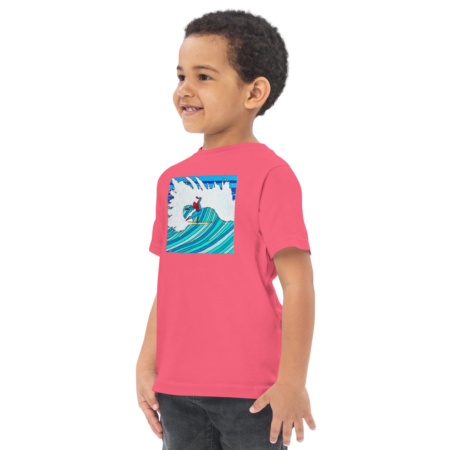 Spidey Style - Toddler jersey t-shirt