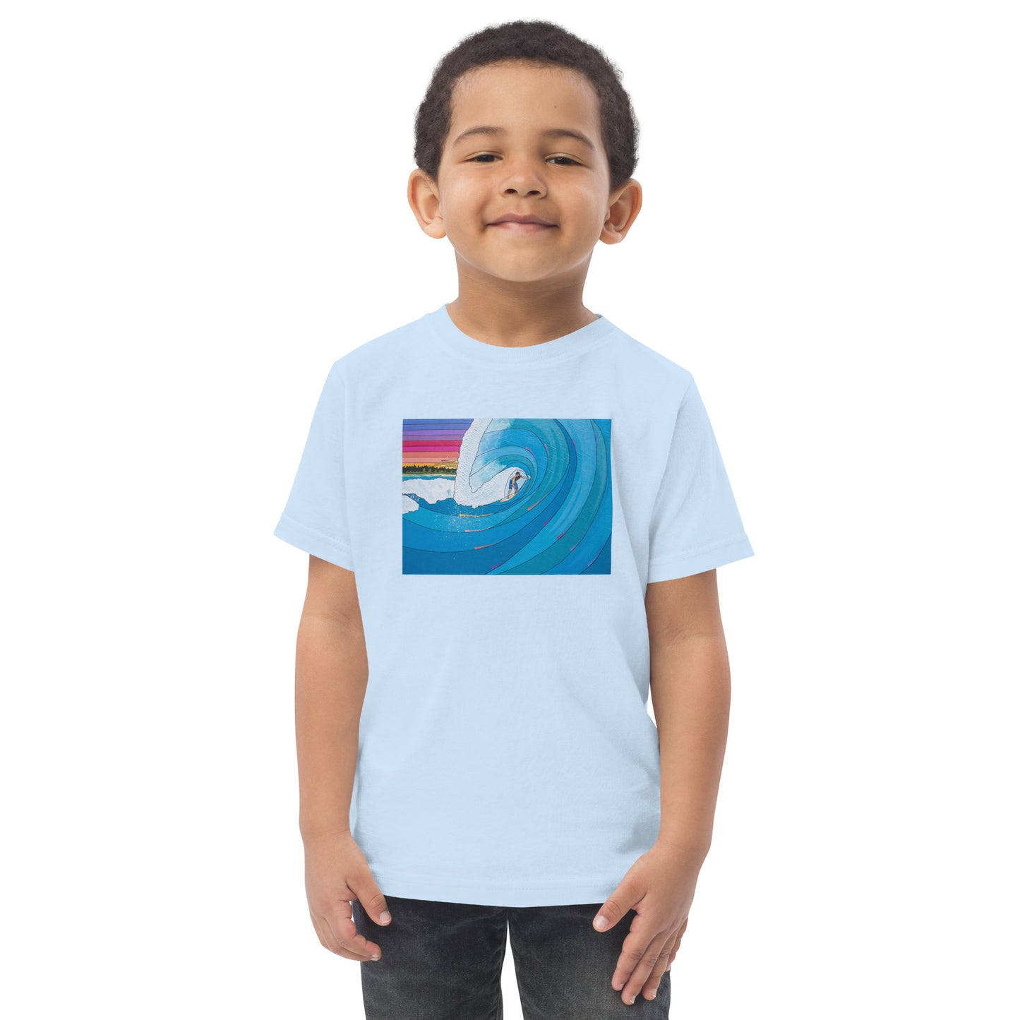 Big Wave Surfer - Toddler jersey t-shirt