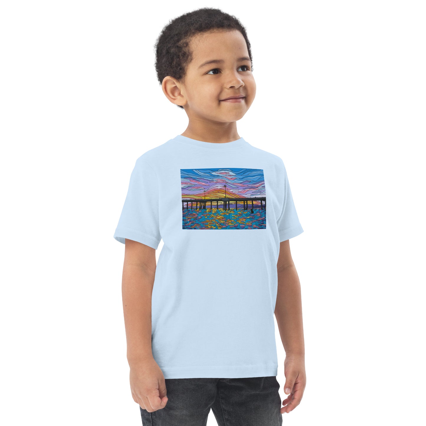 Waiting For a Set - Toddler jersey t-shirt